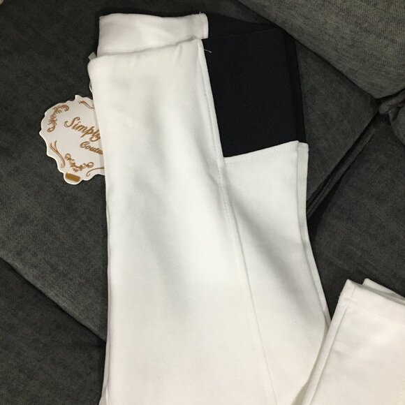 NWT! Black and White Leggings - Picture 4 of 7
